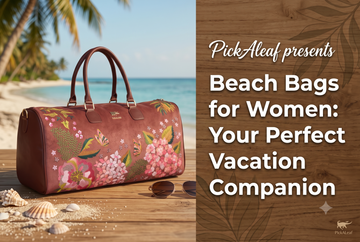 Beach Bags for Women: Your Perfect Vacation Companion by PickAleaf