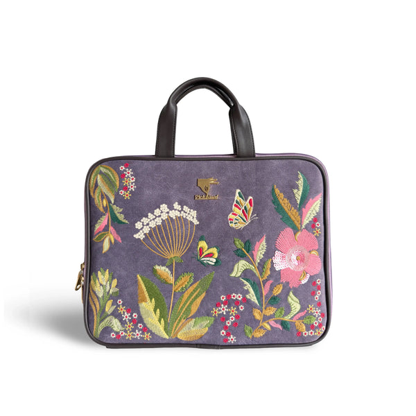 Protective Laptop Sleeve for MacBook Pro in Vegan | Purple | PickAleaf