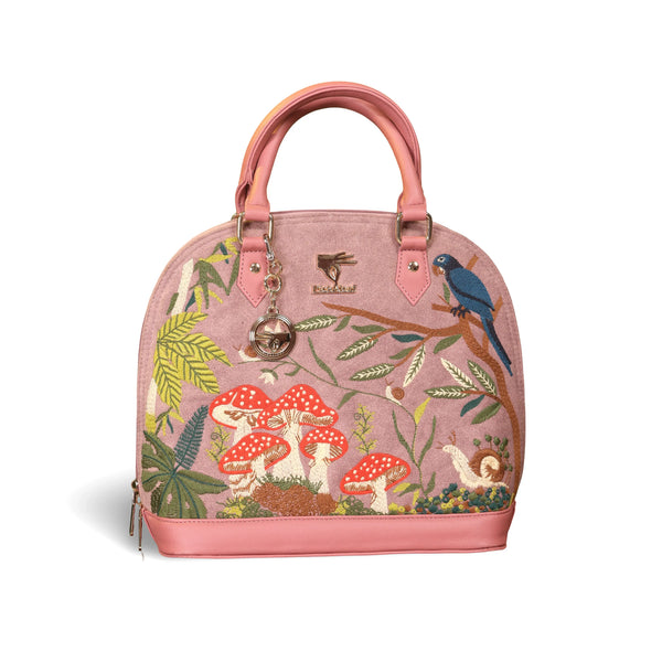 Bridal Handbag for Women in Vegan Leather | Pink | PickAleaf