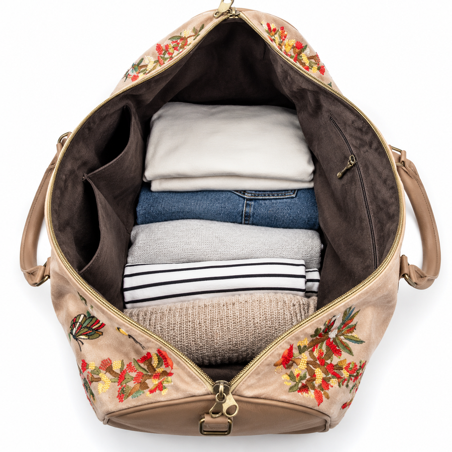 What fits inside the bag