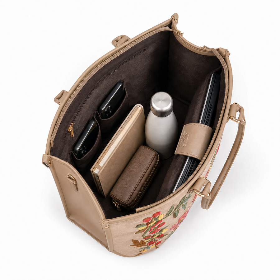 What fits inside the bag